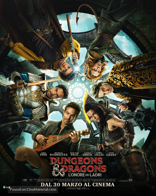 Dungeons &amp; Dragons: Honor Among Thieves - Italian Movie Poster