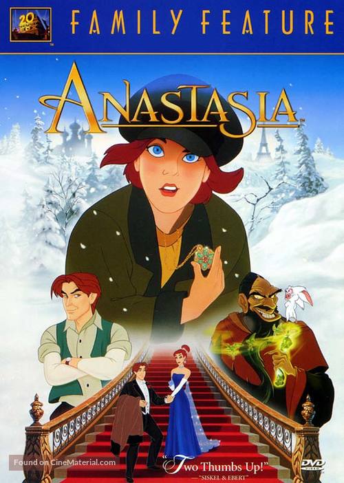 Anastasia - DVD movie cover