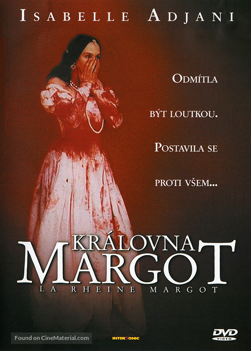 La reine Margot - Slovak DVD movie cover