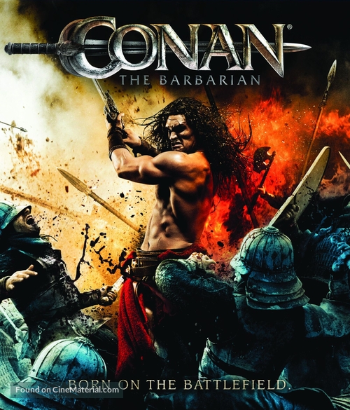 Conan the Barbarian - Blu-Ray movie cover