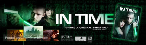 In Time - Video release movie poster