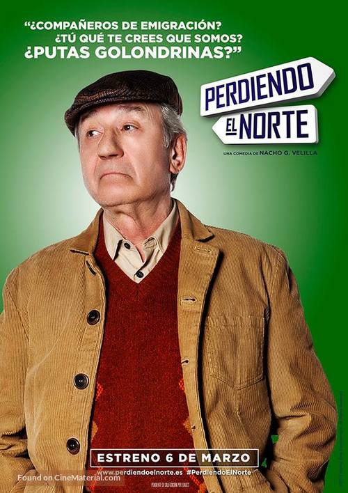 Perdiendo el norte - Spanish Movie Poster