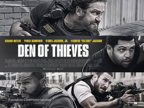 Den of Thieves - British Movie Poster