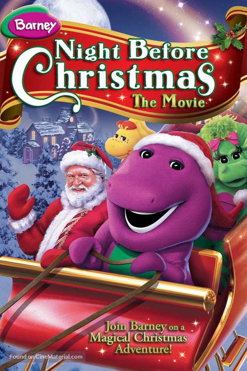 Barney&#039;s Night Before Christmas - DVD movie cover