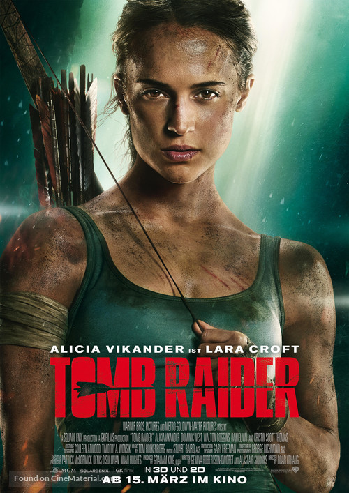 Tomb Raider - German Movie Poster
