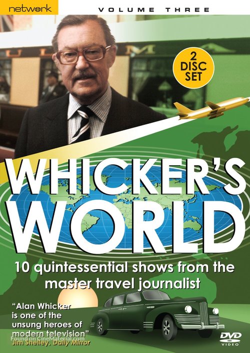 &quot;Whicker&#039;s World&quot; - British DVD movie cover