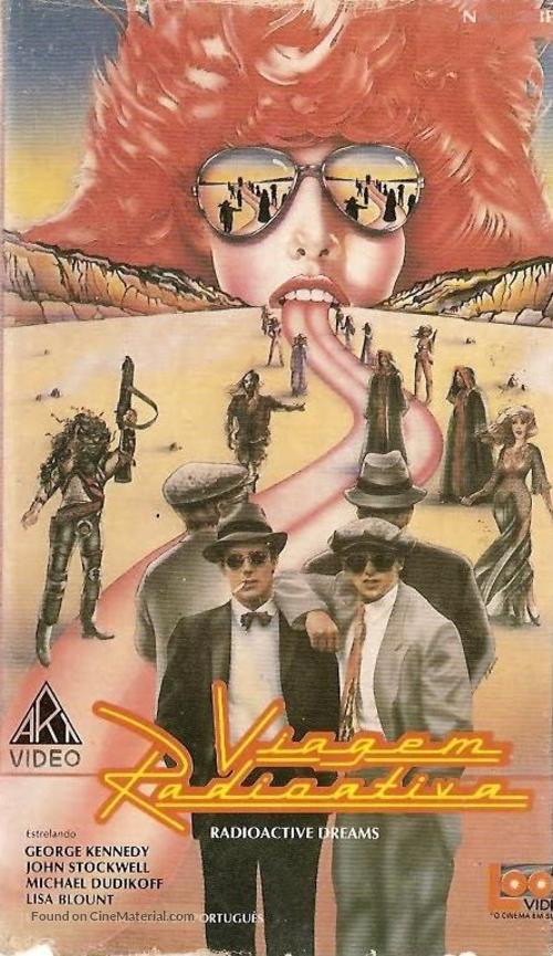 Radioactive Dreams - Brazilian VHS movie cover