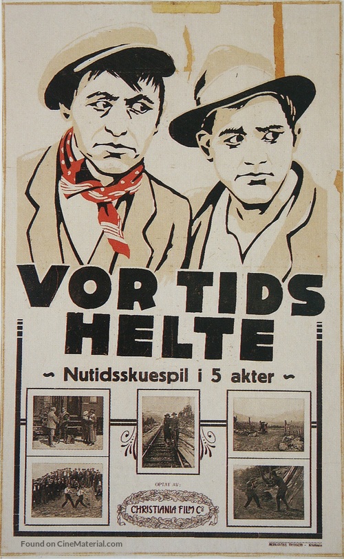 Vor tids helte - Norwegian Movie Poster