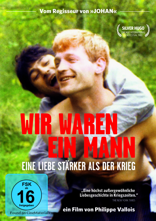 Nous &eacute;tions un seul homme - German DVD movie cover