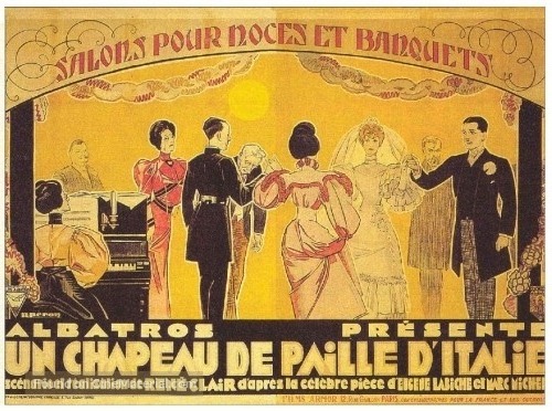 Un chapeau de paille d&#039;Italie - French Movie Poster