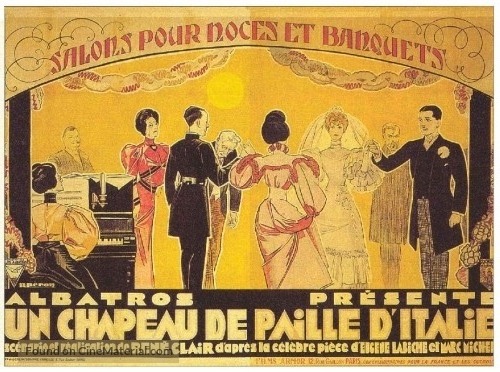 Un chapeau de paille d&#039;Italie - French Movie Poster