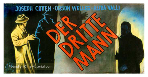 The Third Man - German Movie Poster