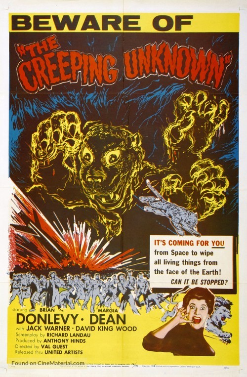 The Quatermass Xperiment - Movie Poster