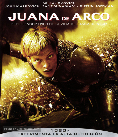 Joan of Arc - Spanish Blu-Ray movie cover