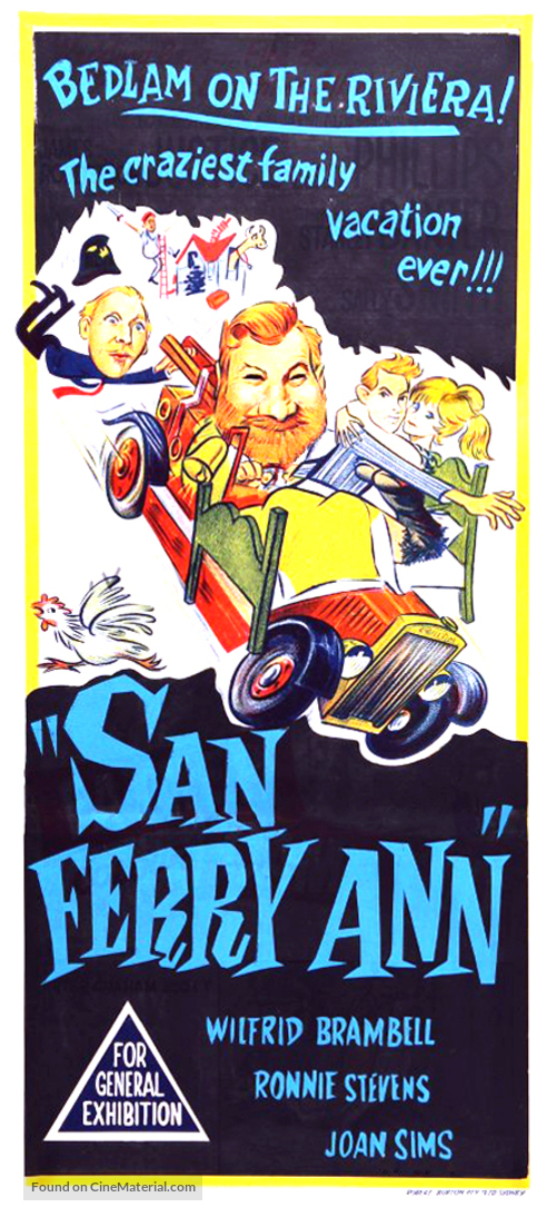 San Ferry Ann - Australian Movie Poster