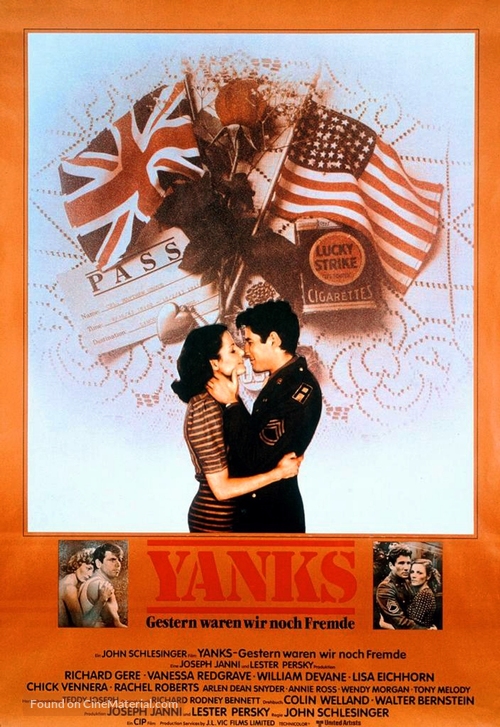 Yanks - German Movie Poster