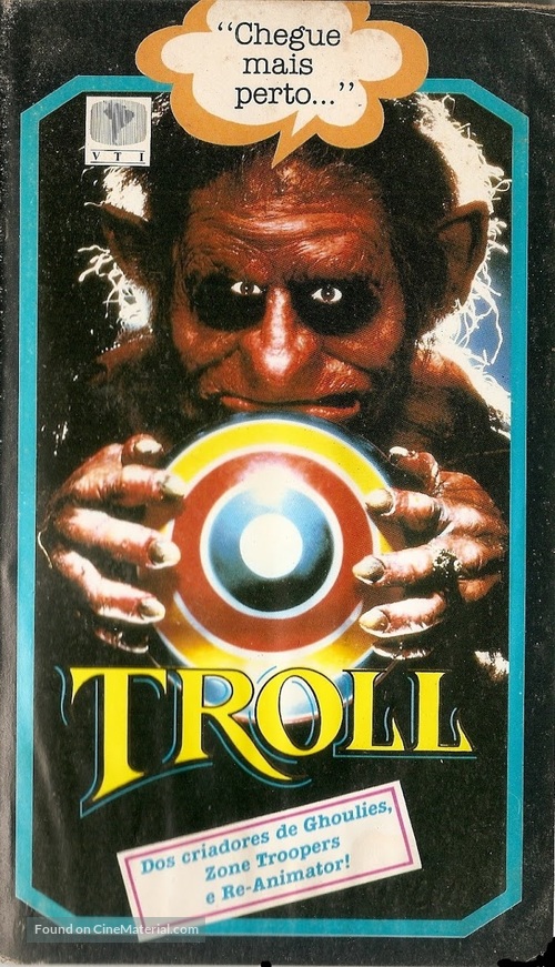 Troll - Brazilian VHS movie cover