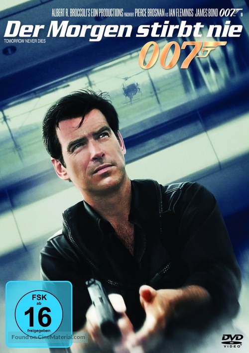 Tomorrow Never Dies - German DVD movie cover