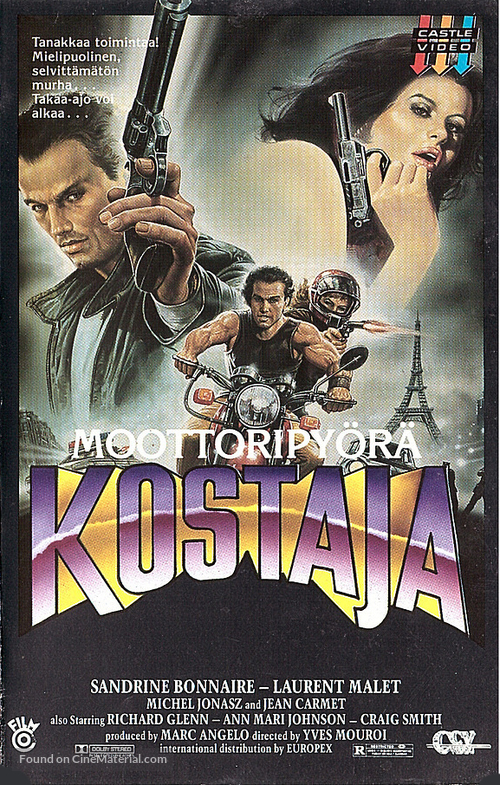 Tir &agrave; vue - Finnish VHS movie cover
