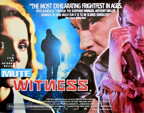 Mute Witness - British Movie Poster