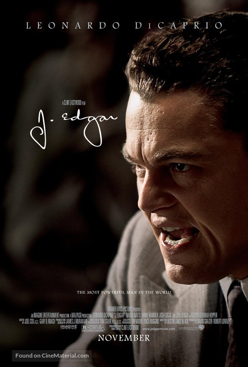 J. Edgar - Movie Poster