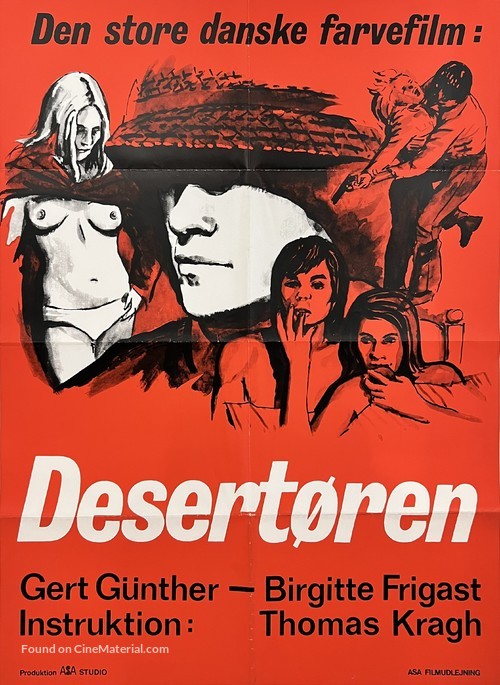 Desert&oslash;ren - Danish Movie Poster