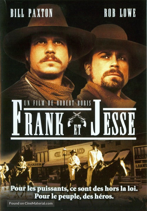 Frank &amp; Jesse - French DVD movie cover