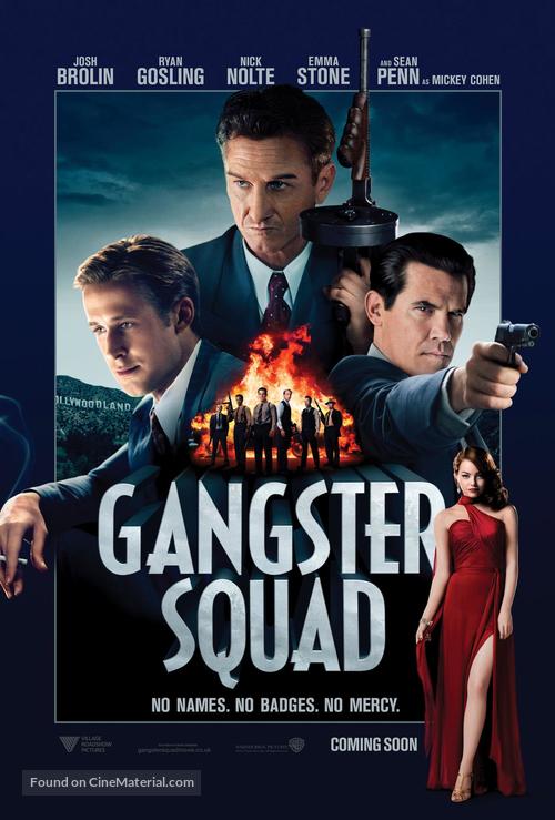 Gangster Squad - British Movie Poster
