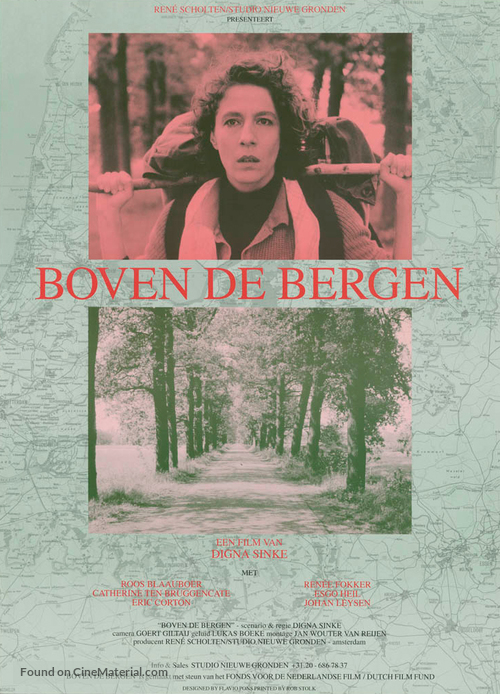 Boven de bergen - Dutch Movie Poster