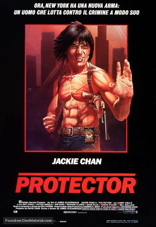 The Protector - Italian Theatrical movie poster