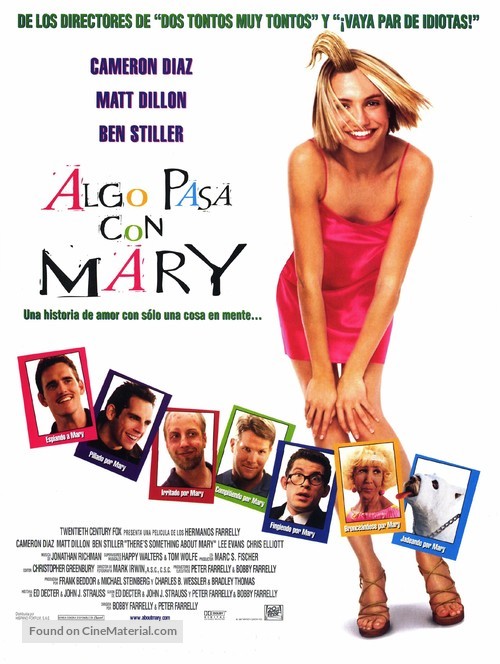 There&#039;s Something About Mary - Spanish Movie Poster