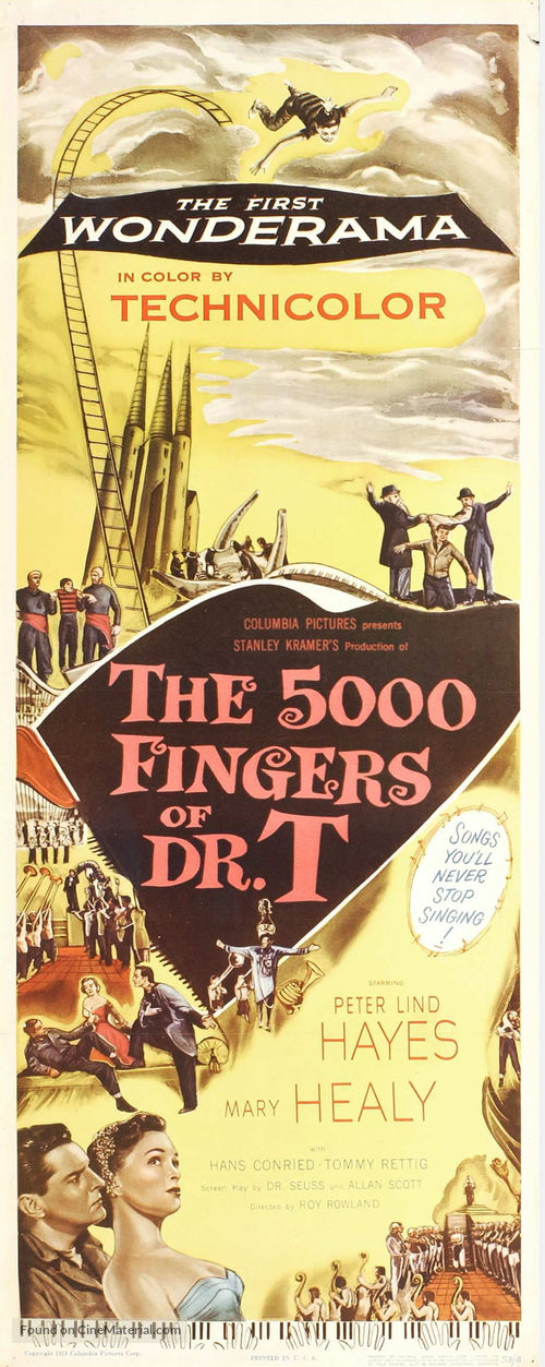 The 5,000 Fingers of Dr. T. - Movie Poster