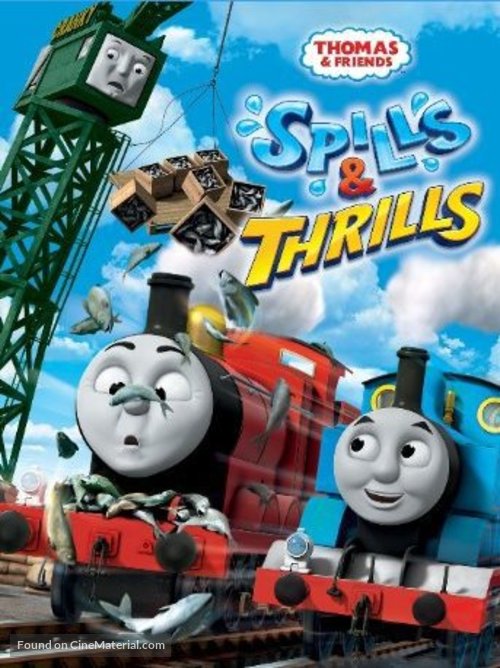 Thomas &amp; Friends: Spills and Thrills - Blu-Ray movie cover