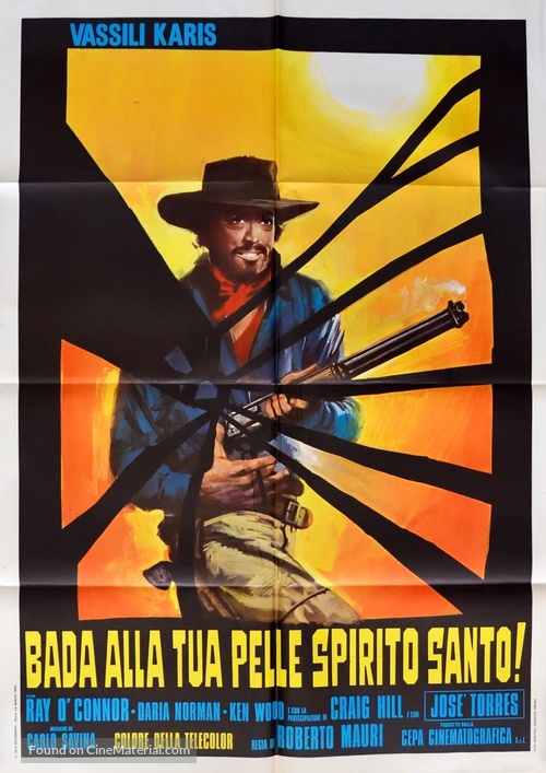 Bada alla tua pelle Spirito Santo! - Italian Movie Poster
