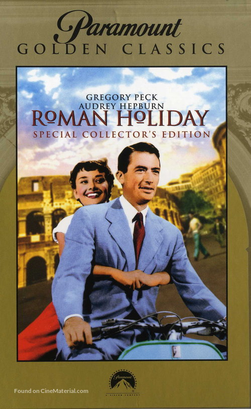 Roman Holiday - VHS movie cover