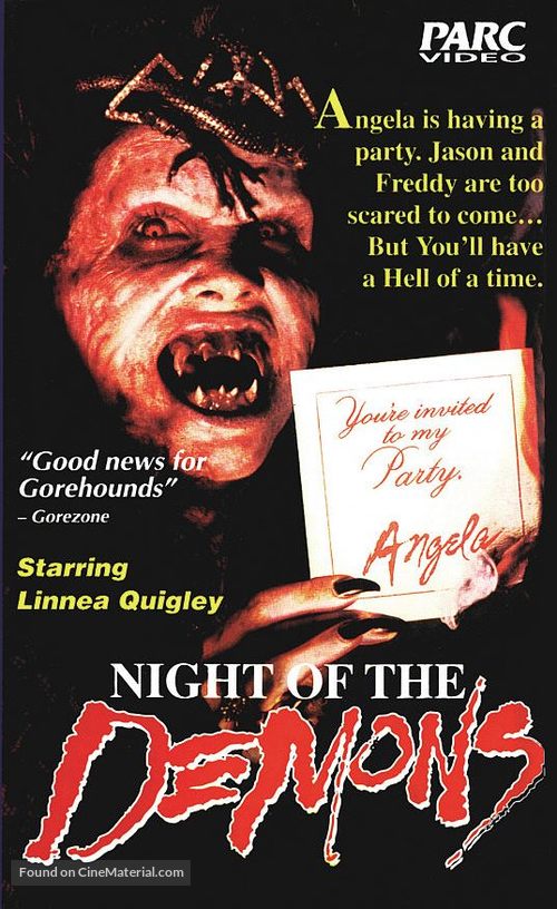 Night of the Demons - Irish Movie Cover