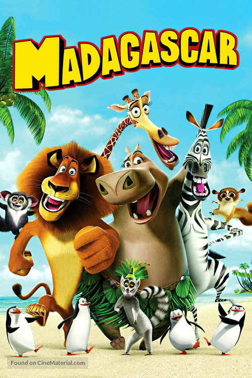 Madagascar - DVD movie cover