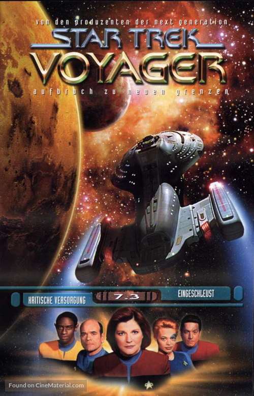 &quot;Star Trek: Voyager&quot; - German VHS movie cover