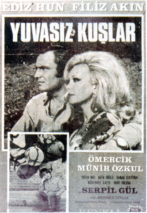 Yuvasiz kuslar - Turkish Movie Poster