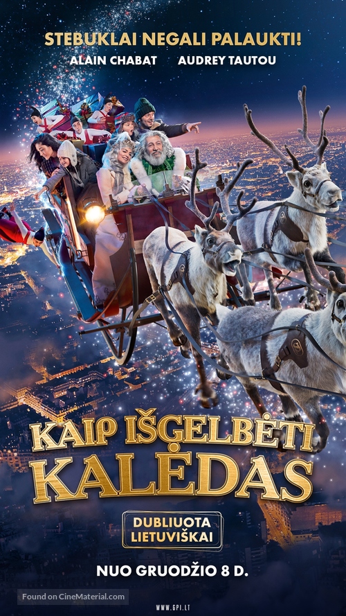 Santa &amp; Cie - Lithuanian Movie Poster