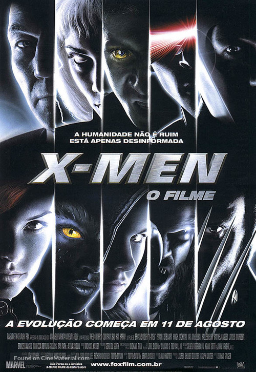 X-Men - Brazilian Movie Poster