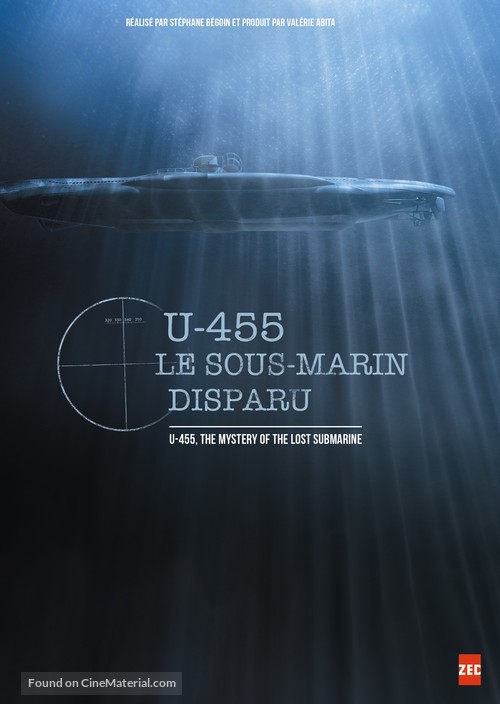 &quot;L&#039;aventure humaine&quot; U-455, le sous-marin disparu - French DVD movie cover