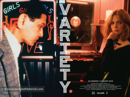 Variety - British Movie Poster