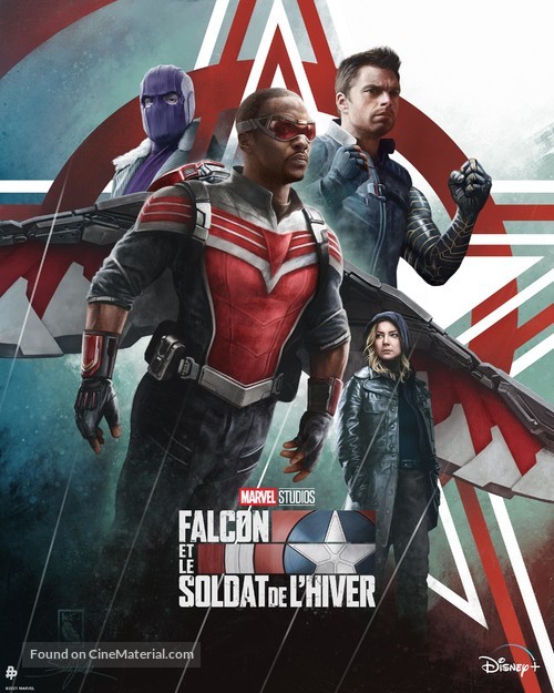 &quot;The Falcon and the Winter Soldier&quot; - French Movie Poster