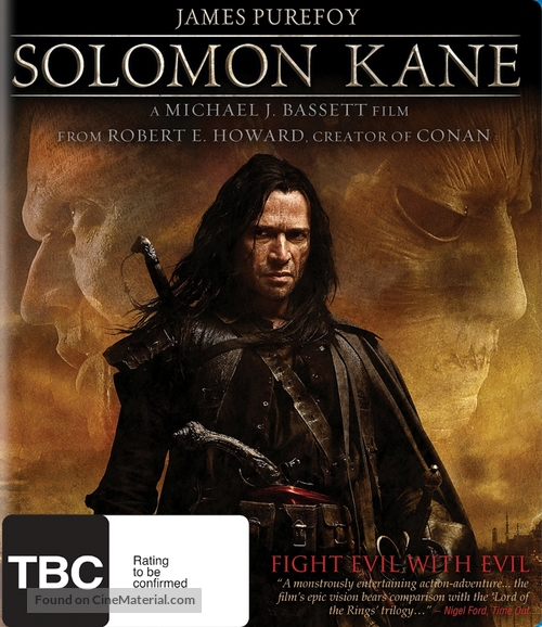 Solomon Kane - New Zealand Blu-Ray movie cover