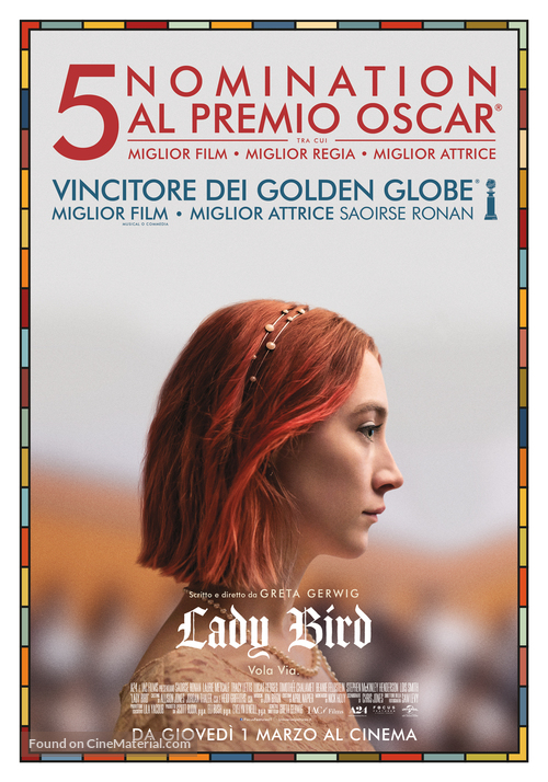 Lady Bird - Italian Movie Poster