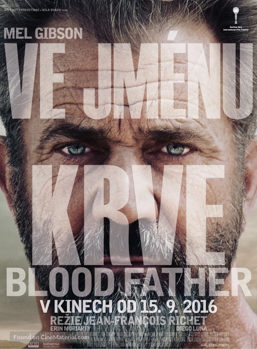 Blood Father - Czech Movie Poster