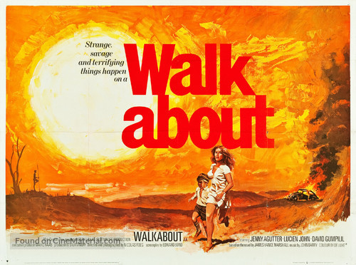 Walkabout - British Movie Poster