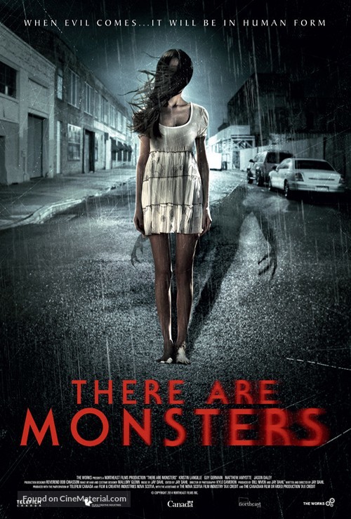 There Are Monsters - Canadian Movie Poster