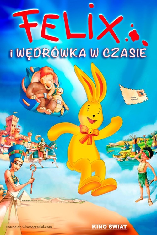 Felix 2 - Der Hase und die verflixte Zeitmaschine - Polish Movie Poster